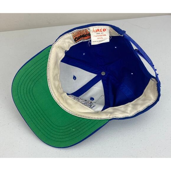 VTG Youth 1993 Marvel Annco Professional Model Amazing Spiderman snapback hat - Picture 6 of 7